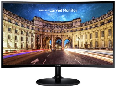 Samsung C24F390 24 Inch LED Curved Monitor - Black